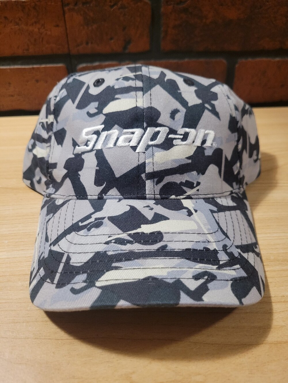 Snap-On Tools Camouflage Themed Snapback Hat